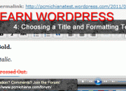 how-to-choose-a-wordpress-blog-title-and-format-text-learn-wordpress-part-4