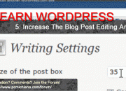 how-to-increase-the-wordpress-blog-post-editing-area-learn-wordpress-part-5
